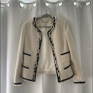 WHITE | BLACK Tweed Blazer